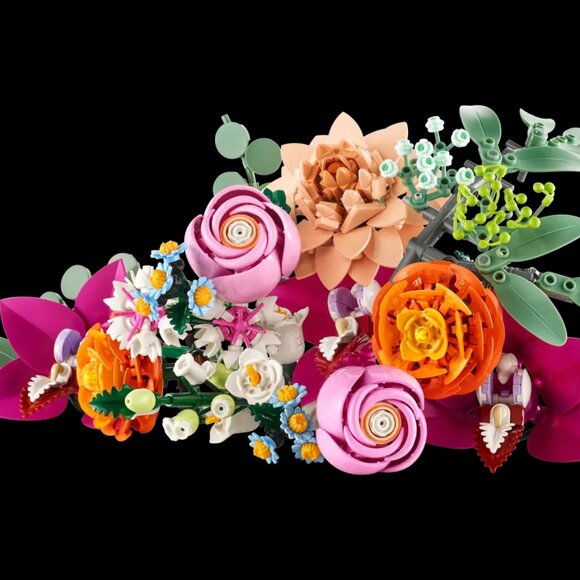 Lego Botanicals Pretty Pink Flower Bouquet - NIB - Picture 3 of 7